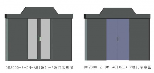 冷通道门