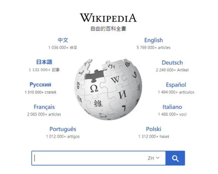 ​维基百科官网入口https://www.wikipedia.org