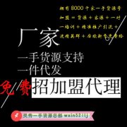 全网 全童装一手货源，诚招免费代理/加盟，一件代发无需囤货