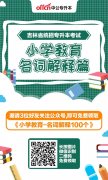 专升本小学教育名称解释汇总版