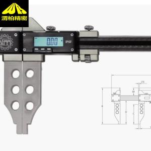 无锡DEMM碳纤维千分尺和demm数显式碳纤维滑动测量尺